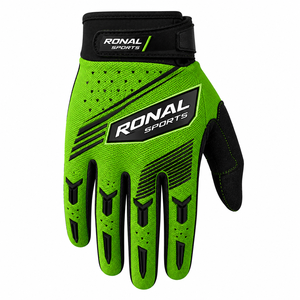 ถุงมือแข่งรถ RONAL SPORTS แบบเต็มนิ้ว ระบายอากาศได้ดี กันลื่น พร้อมตัวล็อคแบบหัวเข็มขัด ผลิตจากโพลีเอสเตอร์และผ้าฝ้าย สำหรับมอเตอร์ครอส - Product Image 2