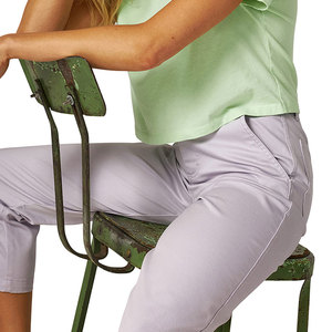 Pantalones Chinos Transpirables para Mujer, Color Liso Teñido, Patrón de Color Sólido, Ligeros, Personalizables con Impresión, de Alta Calidad, Corte Relajado - Product Image 4