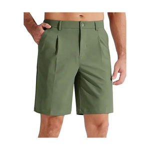 Pantalones Cortos de Golf Personalizados para Hombre, Diseño Deportivo Sólido, Secado Rápido, Elásticos, Impermeables, Ecológicos, de Alta Calidad y Ajuste Elástico - Product Image 1