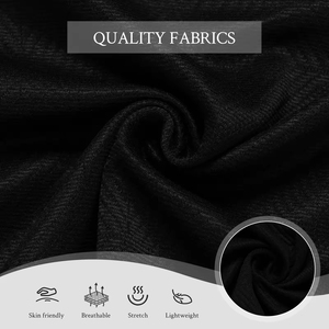 ชุดวอร์มผู้ชายแบบมีฮู้ดลายเรียบ ผ้าฝ้าย 100% น้ำหนักเบา สั่งทำโลโก้ได้ ราคาขายดีที่สุด - Product Image 5