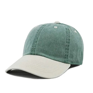 Custom Embroidery Printed Logo Adjustable Plain Cotton <b>Blank</b> Baseball <b>Cap</b> Sporty Fishing with Sandwich Brim - Product Image 6