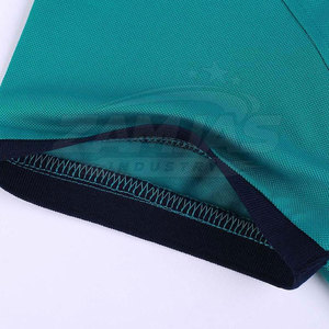 เสื้อโปโลผู้ชายทรงสลิมฟิตขายดีที่สุด สำหรับสไตล์แฟชั่นทันสมัย ผลิตตามสั่ง ทรงสลิมฟิต แห้งเร็ว ลายเรียบ - Product Image 2