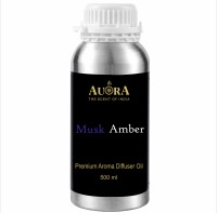 Difusor de Aroma AUORA Premium con Aroma Afrutado Ámbar, Ecológico, 500ml, para el Hogar, Regalo, Precio de Fábrica, Aceite Esencial Personalizado