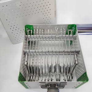 Juego de Pinzas de Artroscopia Reutilizables Caronia de 10 Piezas con Caja de Esterilización para Cirugía de Rodilla y Abdomen - Product Image 3