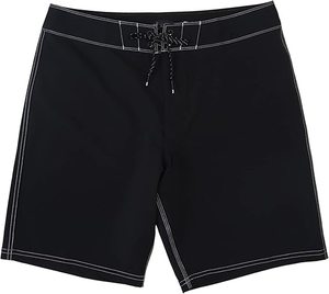 Men's Casual Print Custom Quick Dry Board Shorts <b>Lace</b>-Up Waist with Back Pocket for Swim & Daily Wear - Product Image 1