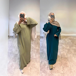 ชุดอาบายะสำหรับวันอีด ผู้หญิง จาลับบียะห์ ดูไบ มุสลิม ชุดมิดชิด โมเดสต์ เวสติโดส โมร็อกโก ชุดรอมฎอน อาบายะห์ คาฟตัน อิสลาม อาหรับ เสื้อคลุมยาว 2026 - Product Image 4