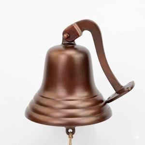 Cloche murale en métal Daystar Trade avec corde à tirer, style rustique, scènes de la nature, paysages, décoration intérieure, panneau de bienvenue pour entrée, cadeau de pendaison de crémaillère - Product Image 3