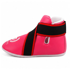 Chaussures de boxe en cuir durables pour hommes avec fermeture élastique, personnalisables, antidérapantes et légères pour l'entraînement de boxe - Product Image 5
