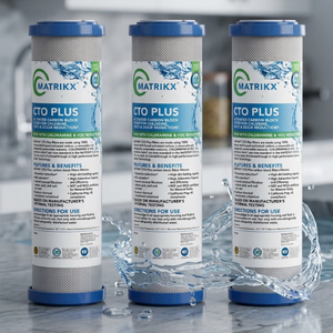 Cartouche de filtre à eau écologique pour la réduction du chlore, remplacement universel, goût pur garanti - Product Image 1