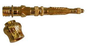 Couronne royale personnalisée de haute qualité avec lion pour drapeau, sculpture en laiton pur, sculpture métallique sur mesure - Product Image 6