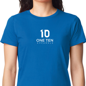 Camiseta de Mujer de Peso Medio en Color Azul Rey, Camiseta de Manga Corta de Algodón Suave, Top Básico Informal y Cómodo, Calidad Premium - Product Image 3
