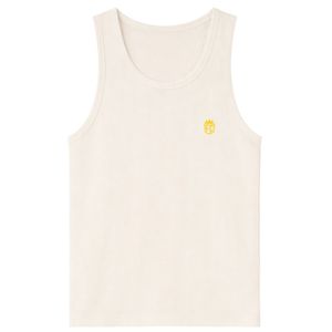 เสื้อกล้ามชายแบบมีซี่โครง ผ้าฝ้าย ทรงเข้ารูป สีพื้น เสื้อซับในฤดูร้อน สวมใส่สบายๆ ลำลอง รับผลิตตามแบบ (OEM) ขายส่ง - Product Image 1