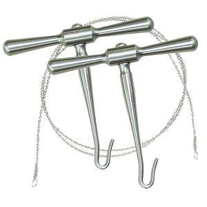 Gigli <b>Saw</b> Set with 2 Handles & 1 Wire for Orthopedic <b>Bone</b> Cutting Procedures Stainless Steel Surgical Kit - Product Image 5