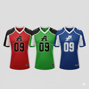เสื้อฟุตบอลอเมริกันแบบสั่งทำปี 2026 |   ชุดกีฬาเย็บคุณภาพสูง |   ชุดทีมซับลิเมชั่นขายส่งสำหรับมืออาชีพ - Product Image 4