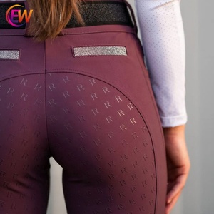 EW abbigliamento occidentale Equestriana pantaloni da equitazione pantaloni da equitazione ippica forniture calzoni riciclate - Product Image 2