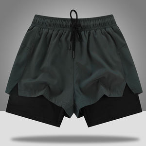 Shorts de sport légers pour hommes avec logo personnalisé, dernier design, caractéristiques écologiques, vente en gros, fabriqués au Pakistan - Product Image 5