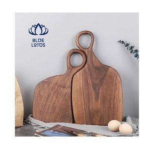 [VENTE CHAUDE] Planche à découper en bambou BLUE LOTUS, épaisseur 2,0 cm, compatible lave-vaisselle, pour la préparation des repas, la découpe, le service et l'usage quotidien à la maison - Product Image 1