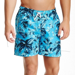 Shorts de bain personnalisés de haute qualité OEM, imprimés par sublimation, pour hommes, avec taille élastique, pour la plage et la natation - Product Image 5