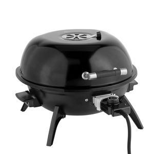 Grill électrique portable 1600W pour intérieur/extérieur, noir - Product Image 2
