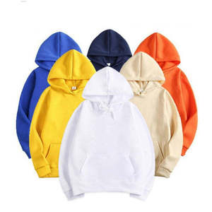 เสื้อฮู้ดดี้แบบหนาพิเศษ 100% โพลีเอสเตอร์คอตตอน ทรงโอเวอร์ไซส์ สไตล์ลำลอง สำหรับงานพิมพ์แบบซับลิเมชั่น คุณภาพสูง - Product Image 1