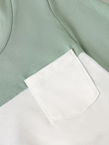 Conjunto de 4 piezas para bebé niño y niño pequeño, diseño con bolsillos, cuello redondo, manga larga, top ajustado + pantalones largos casuales ajustados, para primavera y otoño - Product Image 6