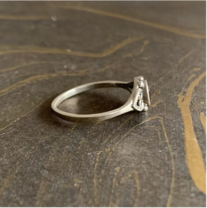 Dainty <b>Garnet</b> Gemstone Handmade 925 <b>Silver</b> <b>Ring</b> For Unisex Everyday Wear Fine Custom Jewelry Perfect For Gift Occasions - Product Image 4