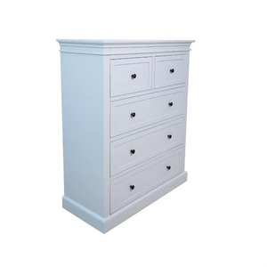 AMANDA Tallboy Solid Wood Cabinet Modern Large Capacity Ready-to-assemble Bedroom Furniture Living Room Dining Hotel Apartment - Product Image 4