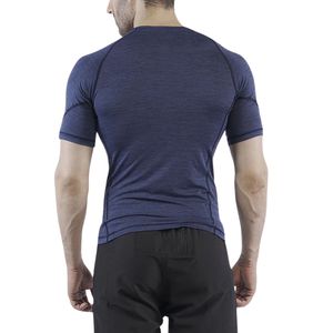 เสื้อยืดคอมเพรสชั่นพิมพ์ลายตามสั่งสำหรับผู้ชาย OEM ODM ขายส่งเสื้อแขนสั้นออกกำลังกาย ฟิตเนส วิ่ง กระชับรูปทรง คุณภาพสูง - Product Image 4