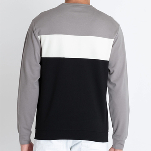 Wholesale <b>Men</b> Crewneck Sweatshirt Premium Cotton Polyester Fleece Oversized Streetwear Winter <b>Pullover</b> OEM Supplier - Product Image 2