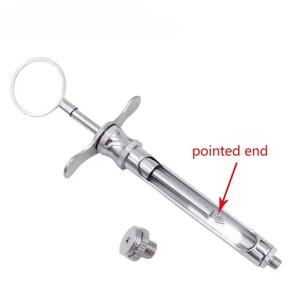เข็มฉีดยาสำหรับทันตกรรมขนาด 1.8 มล. หัวแหลมแบบมีตะขอ ทำจากสแตนเลส ใช้สำหรับฉีดยาชาในช่องปาก พร้อมอุปกรณ์ดูด วัสดุอุปกรณ์ทันตกรรม - Product Image 2