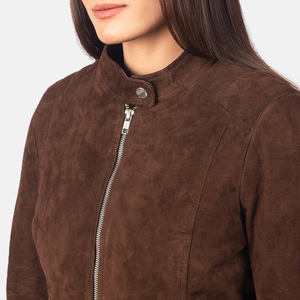 Veste d'extérieur pour femmes en peau de mouton, daim doux, imperméable, respirante, vêtements chauds d'hiver, coupe tendance pour les tenues quotidiennes - Product Image 4