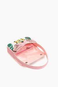 Sac à main de luxe en coton doux pour femme, fait main, élégant, multicolore, avec perles de verre et plumes, cadeau tendance HB-069 - Product Image 5