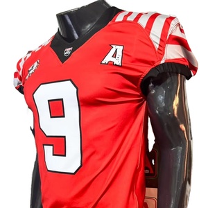 Maillot de football américain, maillot de supporter, broderie par sublimation, grande taille, véritable usine, photos réelles, usine du Pakistan 2026 - Product Image 1