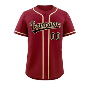 Maillot de baseball adapté à l'entraînement et aux compétitions, doté d'un tissu respirant, d'une texture athlétique et lisse pour un confort optimal. - Product Image 6
