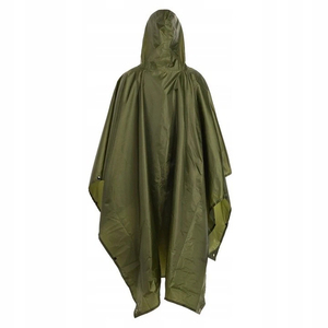 Unisex Clear Waterproof Polyester Nylon Poncho <b>Raincoat</b> Zipper Breathable Eco-Friendly Soft Shell Lightweight Poncho <b>Raincoat</b> - Product Image 2