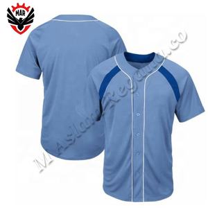 Diseñe su propio uniforme de béisbol con logotipo con número de nombre | Venta al por mayor Personalizar ropa deportiva de poliéster 100% de secado rápido antibacteriano - Product Image 2