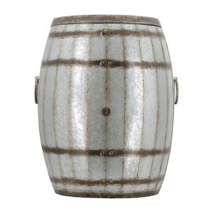 22.5x22.5x26\" <b>Outdoor</b> Drum <b>Side</b> <b>Table</b> - Product Image 2