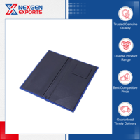 Nouvelle Arrivée en Stock – Qualité Exceptionnelle – Design Personnalisé – Couverture de Menu en Cuir PU Lisse Faite à la Main – OEM/ODM Accepté – Authentique