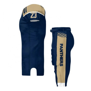 Conjunto de Uniforme Profesional de Fútbol Americano de Alta Resistencia, Números Cosidos Personalizados, Uniformes Sublimados, Manga Corta, Estampado - Product Image 5