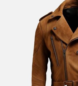 Veste en cuir pour homme, style motard, décontractée, vente en gros, prix imbattable, directement de l'usine - Product Image 2