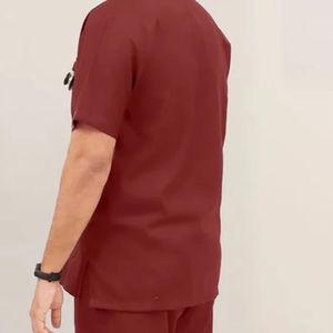 Uniformes de Enfermería para Hombre, Conjunto Quirúrgico Elástico, Ropa Sanitaria Clínica para Doctores y Enfermeros en Hospitales - Product Image 4