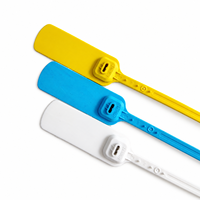 Sceau de sécurité en plastique anti-effraction YSD 300 mm avec numéro de série pour sacs et logistique