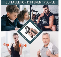 Appareil d'entraînement de force pour les mains réglable avec affichage numérique, résistance de 5 à 60 kg, équipement de fitness pour l'exercice des avant-bras
