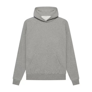 Sudadera con Capucha para Hombre, 380G, Invierno, Varios Colores, Algodón/Poliéster, Talla Grande, Transpirable, Resistente al Viento, Felpa, Estilo Casual, Raglán, Hip Hop - Product Image 3