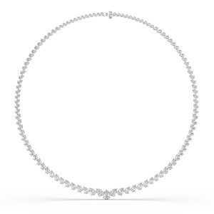 Luxeshine Women's 14.40 Carat Lab Grown Pear Brilliant Cut Diamond <b>Necklace</b> IGI Certified Luxury Jewelry - Product Image 3