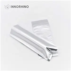 Custom Size Aluminum Foil Open Top Food Grade Vacuum Heat Seal Pouch Bags for Food Meat Facial Mask Seafood Cereals INNORHINO