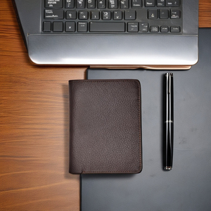 High Quality Short <b>Trifold</b> Customized Microfiber Synthetic Leather Multi-Card Business Design Wholesale Low MOQ Premium Card - Product Image 1