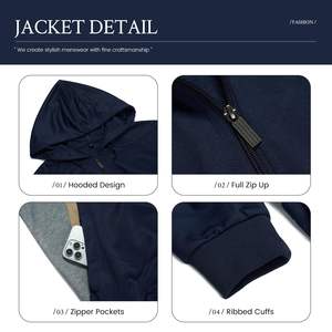 Nuevo Chándal Deportivo para Hombre, 100% Algodón, de Alta Calidad, Forro Polar Grueso, Holgado, Personalizado, Estilo Urbano - Product Image 5