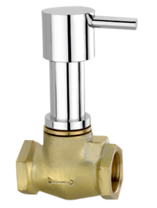 Robinet de lavabo robuste avec bride en laiton, mitigeur de qualité supérieure pour évier, avec cartouche de valve durable, pour cuisine et salle de bain, résistant à la corrosion - Product Image 1