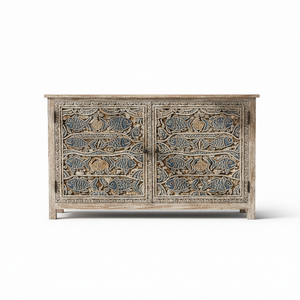 Excellent Quality Luxury Pali Coast Ocean <b>Sideboard</b> Cabinet for Dining Room or Entryway Available for Bulk Quantity - Product Image 1